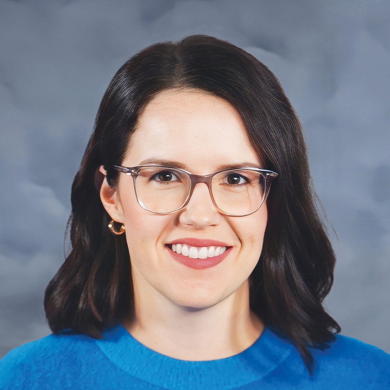 Portrait of Lucy Brink.